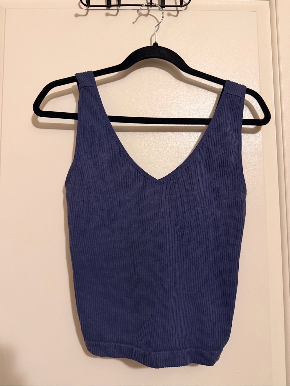 Old Navy Ribbed V-Neck Tank Top - Navy